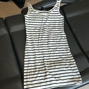 Stripped Bodycon Dress